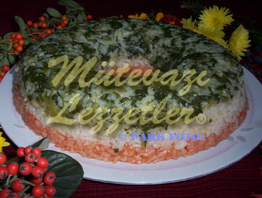 İspanaqlı Plov