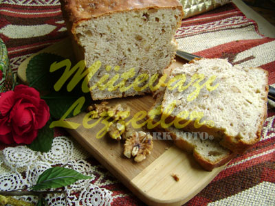 Qəlibdə Qozlu Çörək